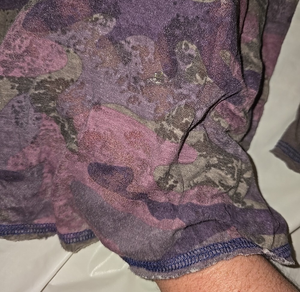 North River Outfitters Purple Camo Long Sleeve Top 2XL - Picture 2 of 5